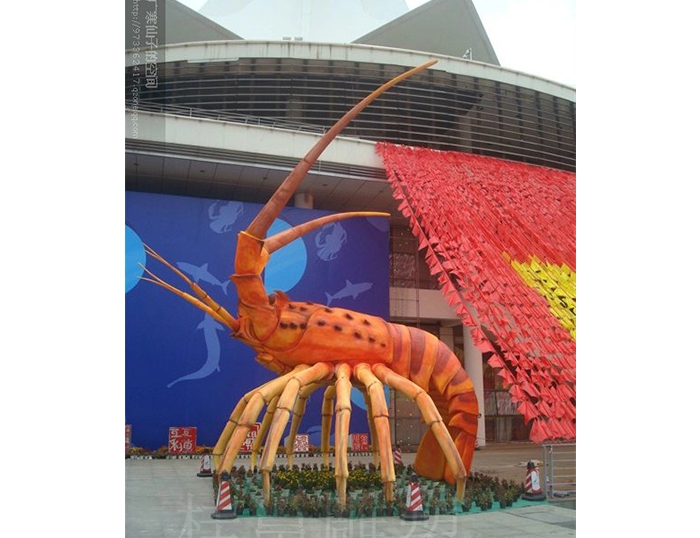 大虾雕塑