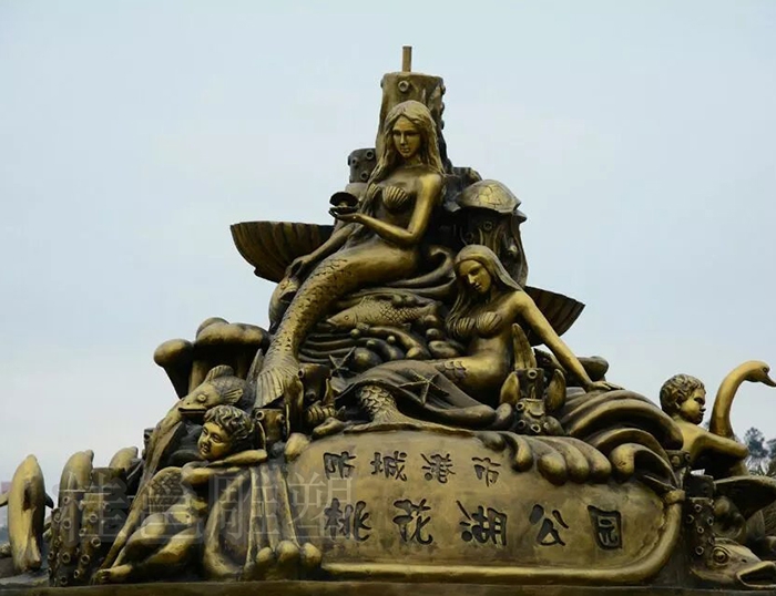 防城港桃花湖雕塑