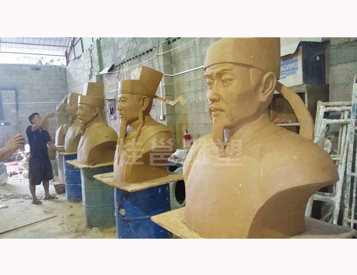 柳州古代人物雕塑