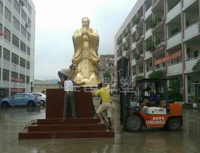 河池景观人物雕像