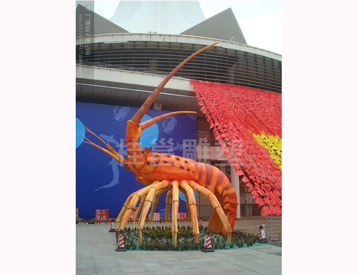 南宁龙虾雕塑