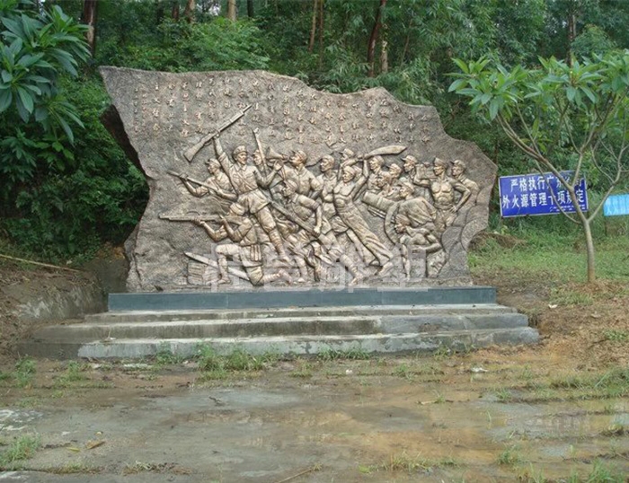 柳州部队文化雕塑