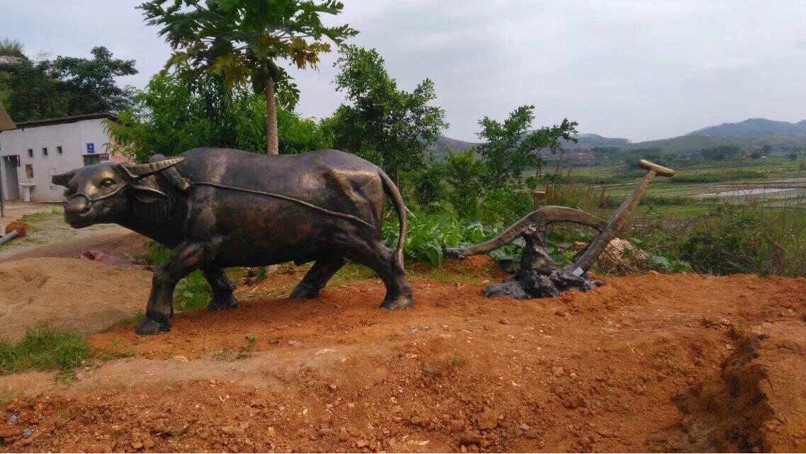 山庄景观雕塑案例